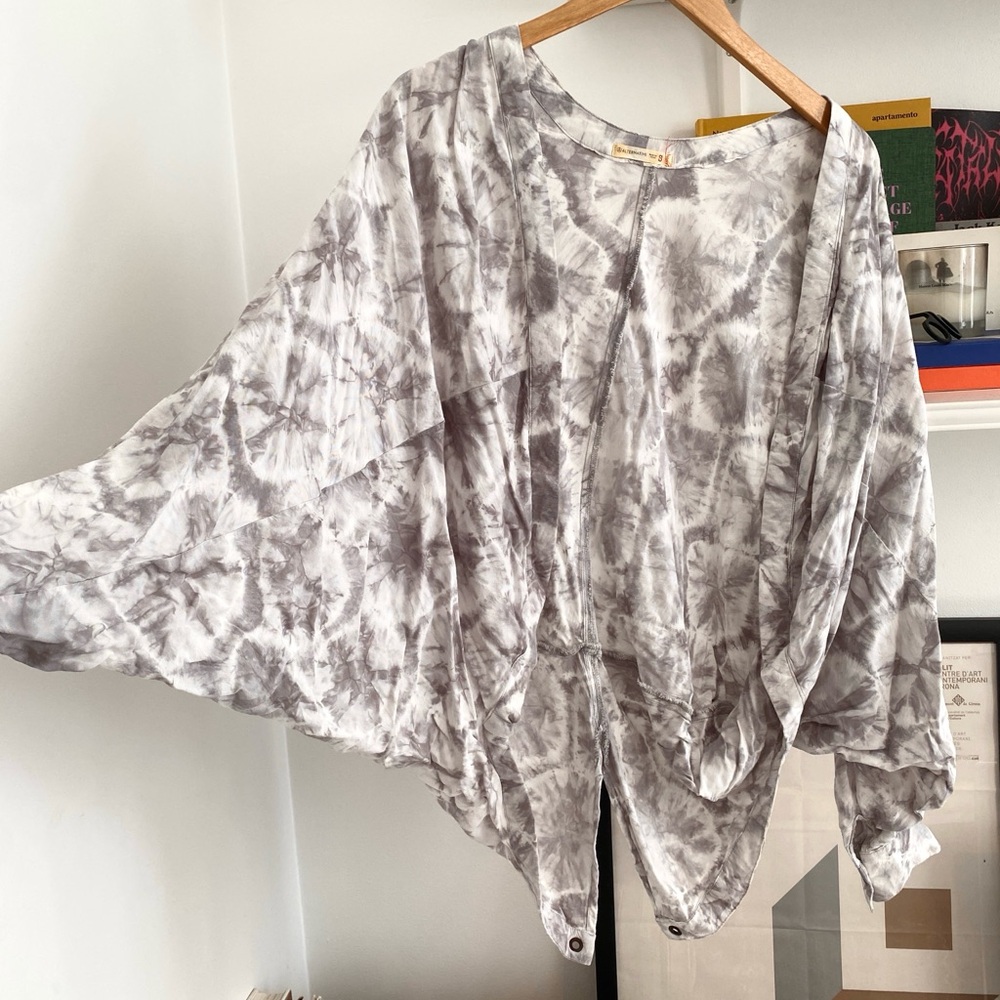 Alternative Apparel Tie-Dye Cocoon Cardigan - Picture 3 of 7
